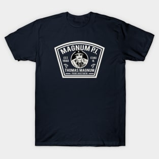 Magnum PI Shield Dks T-Shirt